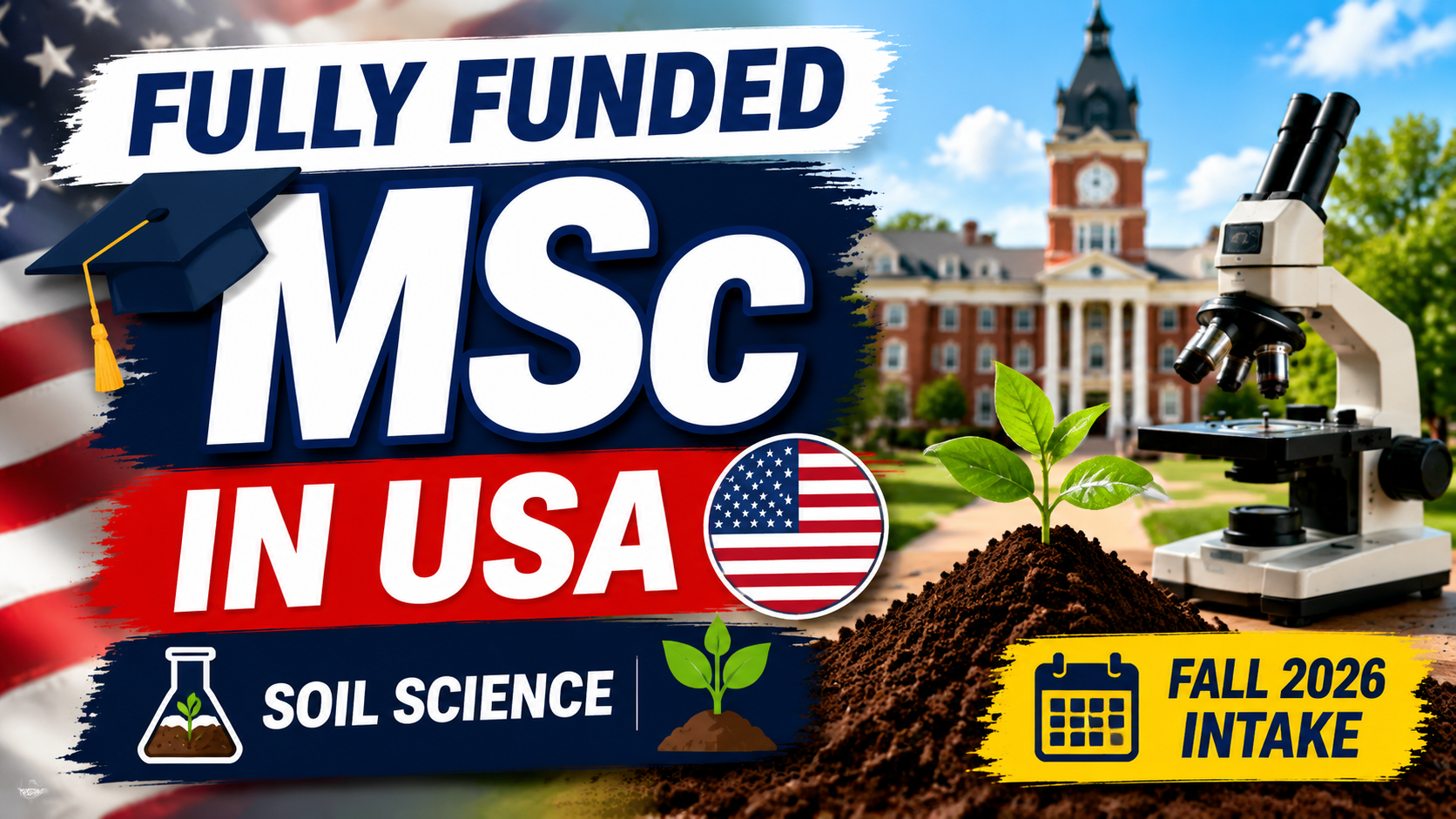 Fully funded MSc USA GRA 2026